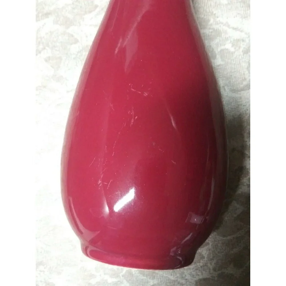 Bud vase Taiwan Pottery Floral Lilly /Orchid 6